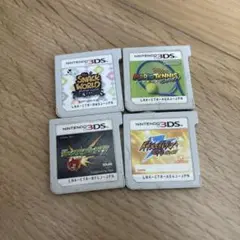 ニンテンドー3DS カセット4本セット