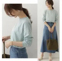 【新品】DOORS URBAN RESEARCH ミジンボーダールーズカットソー