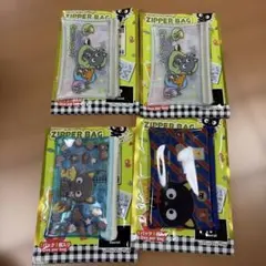 チョコキャット フラットポーチ4個セット