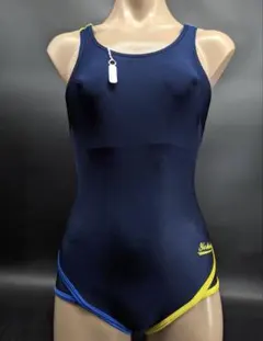 ネイビー/イエロー タンクスーツ Sサイズ