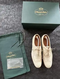 Church’s Burwood チャーチバーウッド白　38のサムネイル
