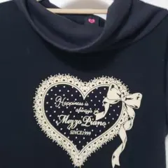 美品　メゾピアノ　半袖　チュニックワンピース　M(150)