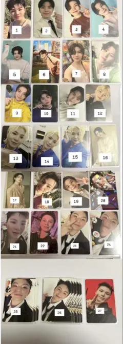 SEVENTEEN セブチ WOOZI ウジ トレカ