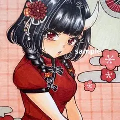 手描き　イラスト　原画