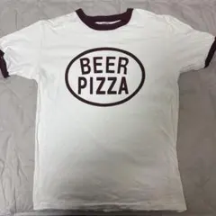 Cross & Stitch BEER PIZZA リンガーTシャツのサムネイル