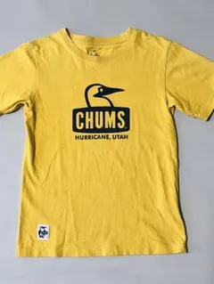 CHUMS チャムス 半袖Tシャツ イエロー キッズXL