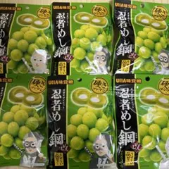 UHA味覚糖 忍者めし鋼 マスカット味 6袋セットのサムネイル