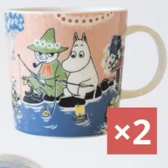 ムーミンバレーパーク限定　ARABIA ムーミンアラビア　マグカップ　2個