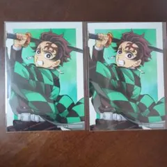 アニプレックスくじ　鬼滅の刃　獪岳　C賞　E賞　F賞　ブロマイド　セット 一番くじ『鬼滅の刃 ～雷の兄弟～』 A賞：善逸、B賞：獪岳、ラストワン