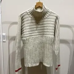 【11月処分】ニット　長袖　厚手