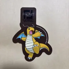 極美品✨FENDI フェンディ　フラグメント　カイリュー　レザー　チャーム 極美品✨FENDI フェンディ フラグメント カイリュー レザー