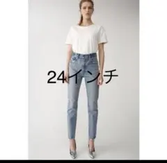 moussy MVS SKINNY ライトブルー　スキニー　ハイウエストスキニー