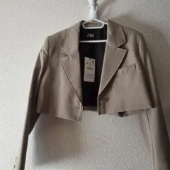ZARA ショート丈ジャケット ブレザー