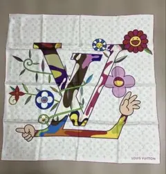 LOUIS VUITTON×村上隆 コラボ限定 カレ90 マルチカラー - メルカリ