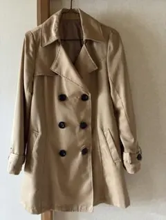 レディーストレンチコート ベージュ Ｍ　美品❗️