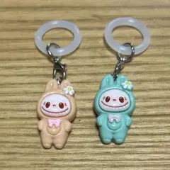 ラブブチャーム付きアンブレラマーカー傘マーカー らぶぶ LABUBU 2個セット