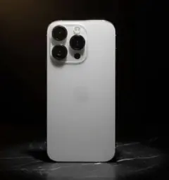超美品】iPhone15 Pro 128GB ホワイトチタニウム SIMフリー