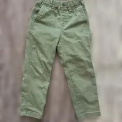 UNIQLO 110サイズ カーキ 長ズボン