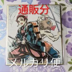 鬼滅の刃 兄妹の絆 那田蜘蛛山編 複製ミニ色紙 炭治郎 伊之助 通