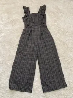 evelyn フリルオールインワン オーバーオール