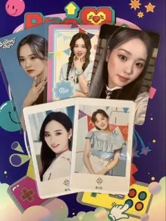 NiziU リオ トレカ ステッカー セット