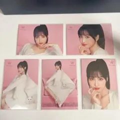 TWICE　ウォンジョンヨ　モモ　トレカ　5種セット