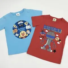 美品　キッズ　ベビー　半袖　Tシャツ　シャツ　水色　赤　トップス　ジュニア