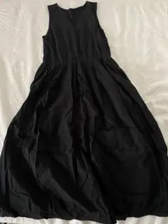 Wcloset ロング丈　ワンピース　ブラック