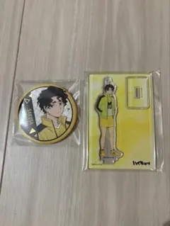 ハイキュー!! 佐久早聖臣 アクリルスタンド 缶バッジ