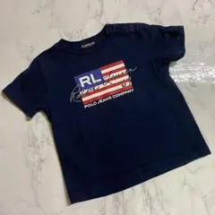 ラルフローレン ポロジーンズ　Tシャツ　80サイズ　国旗のサムネイル