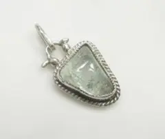 シルバー９５０　Ｐトップ　「グリーン系　トルマリン」