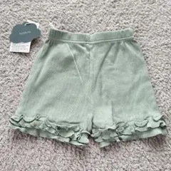 【新品未使用】futafuta フリル付きショートパンツ 90cm