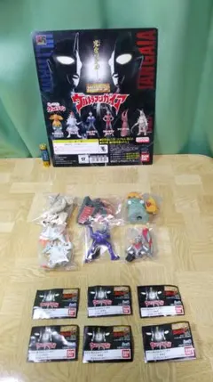 HGシリーズ ウルトラマンガイア 全6種フィギュアコンプリート