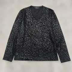 ☆Tornado Mart leopard pattern longsleeve