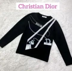 【値下げしました】クリスチャンディオール ヴィンテージ 長袖Tシャツ ビーズ