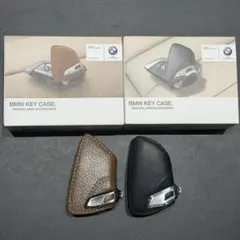 【純正・美品】BMW レザー キーケース 2個セット 箱・レンチ付 X5他のサムネイル