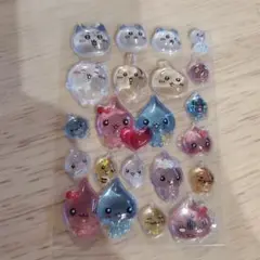 【国内店舗購入品】ちぃかわ&しずくちゃんボンボンドロップシール