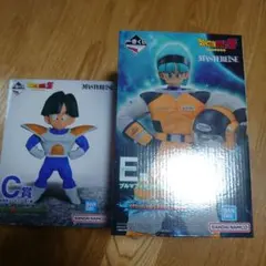 ドラゴンボールZ MASTERISE C賞孫悟飯 E賞 ブルマフィギュアセット