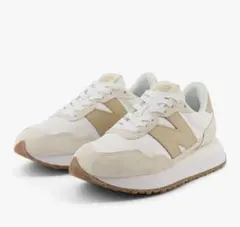 New Balance スニーカー ホワイト/ベージュ/237