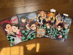 新品 鬼滅の刃 塗絵帳 紅 蒼 橙 藍 4冊セット