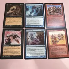 ⑤MTG マジック：ザ・ギャザリング カード 6枚セット