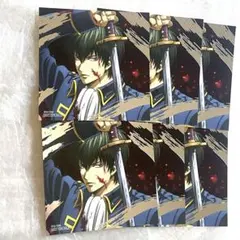 【非売品】銀魂 吉原大炎上 アニメイトフェア 箔押しスクエアカード 土方×6