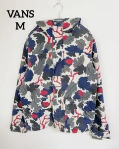 VANS メンズ ミリタリージャケット マルチカラー カモフラ 迷彩 M