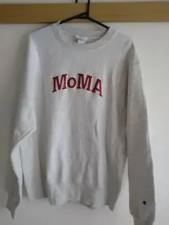 Champion MoMA ロゴ トレーナー　サイズМ　オートミール