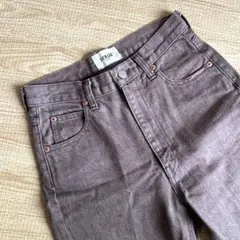 SERGE de bleu 別注フレアデニムBROWNFADE ¥21,780のサムネイル