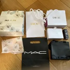 PAUL & JOE、DIOR、MAC、ADDICTIONのショッパーセット