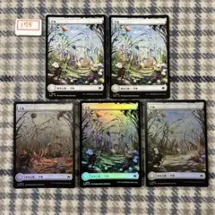 【ブルームバロウ】平地/Plains 基本土地 フルアート