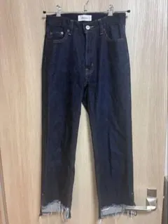 ♡Mila Owen DENIM♡裾段差テーパードデニムパンツのサムネイル