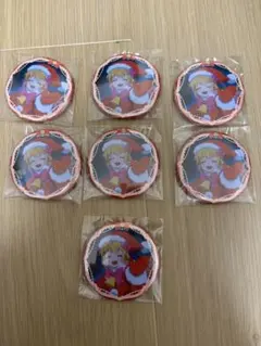 未使用品 アイカツスターズ！ チェスクッキー 缶バッジ7点セット 虹野ゆめ