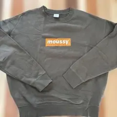 moussy カーキトレーナー フリーサイズ